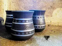 Gobelets vikings, IX ème siècle, site de Birka